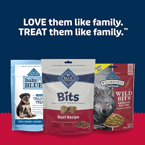 Vista 70 de Blue Buffalo BLUE Bits - Recompensas naturales, suaves y húmedas, para entrenamiento de perros, receta de pollo, bolsa de 19 onzas
