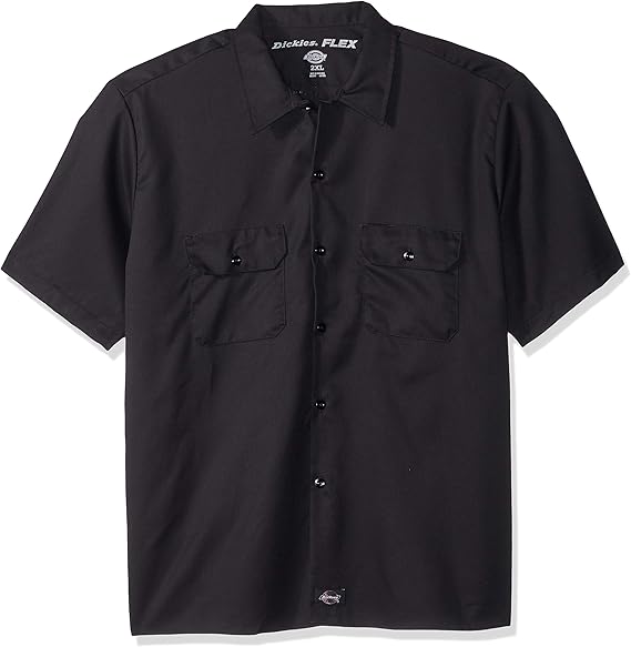 dickies slim fit work shirt