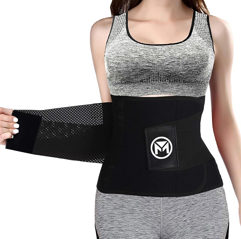 Moolida Waist Trainer Belt for Women Waist Trimmer Workout Fitness | Back Support Belts Back Brace