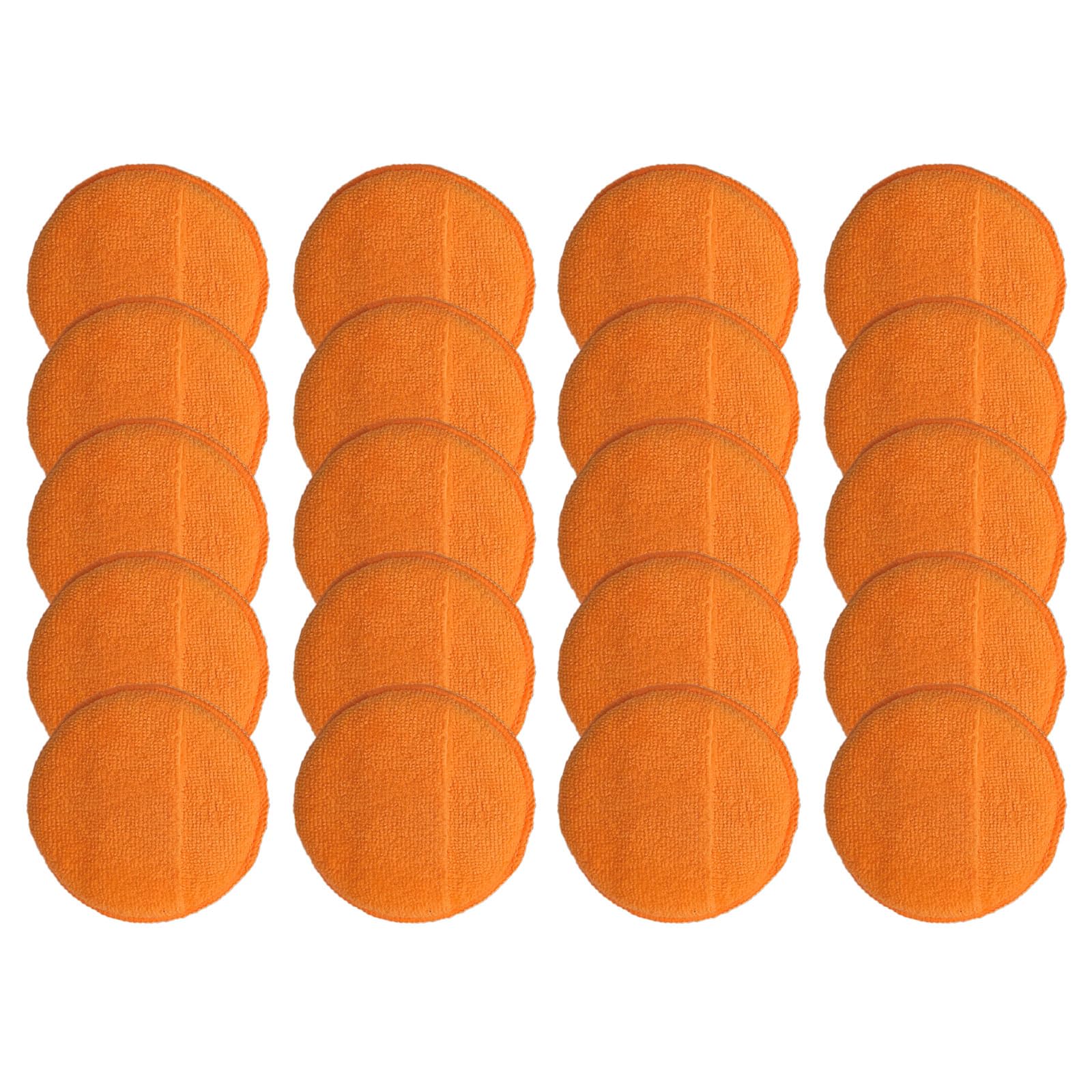 1 Set Thick and Comfortable 2.5Cm Car Waxes Sponge Applicator Pad for Effortless Waxes Application on Various Surfaces Car Applicator Pad