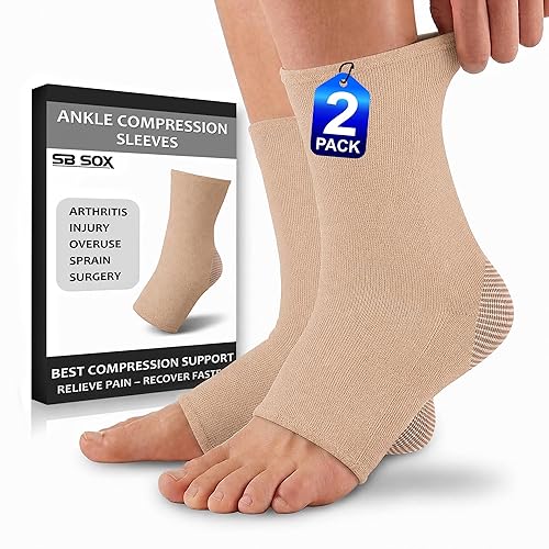 SB SOX Ankle Compression Sleeve for Men and Women (1