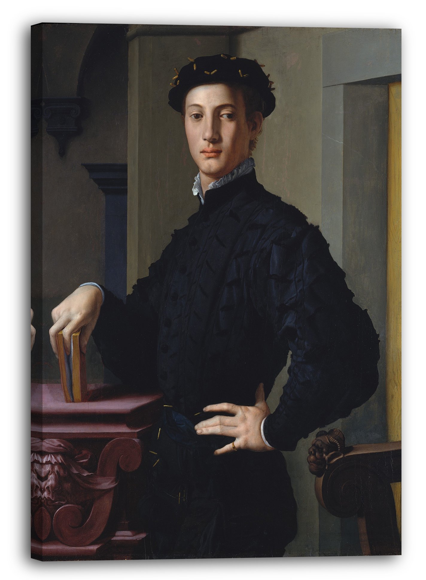 Canvas Print (60x80cm): Bronzino (Agnolo di Cosimo di Mariano) (Italian, Montic