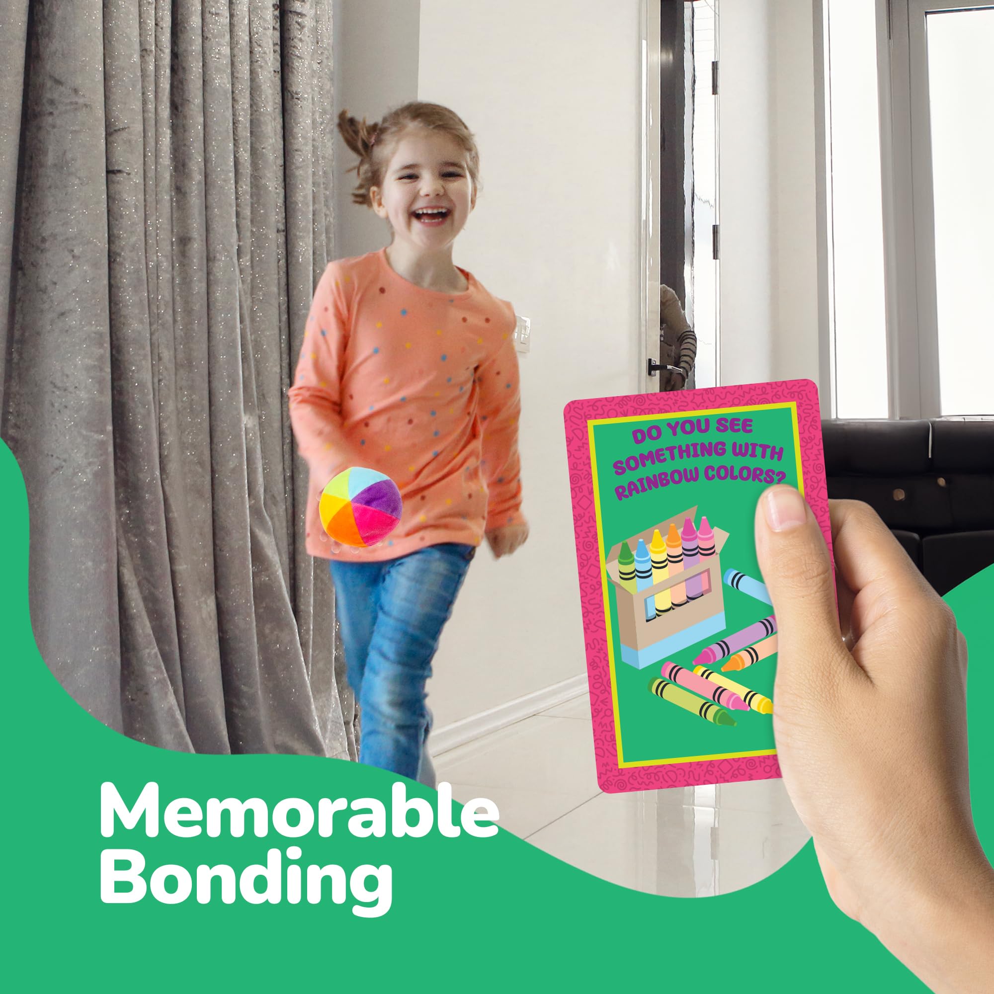 ArtCreativity Scavenger Hunt for Kids (Indoor/Outdoor) - 50 Cards in Sturdy Box - Seek and Find Road Trip Games - Car Activities for Kids - Travel-Friendly Bag - Indoor Scavenger Hunt Game - Image 6