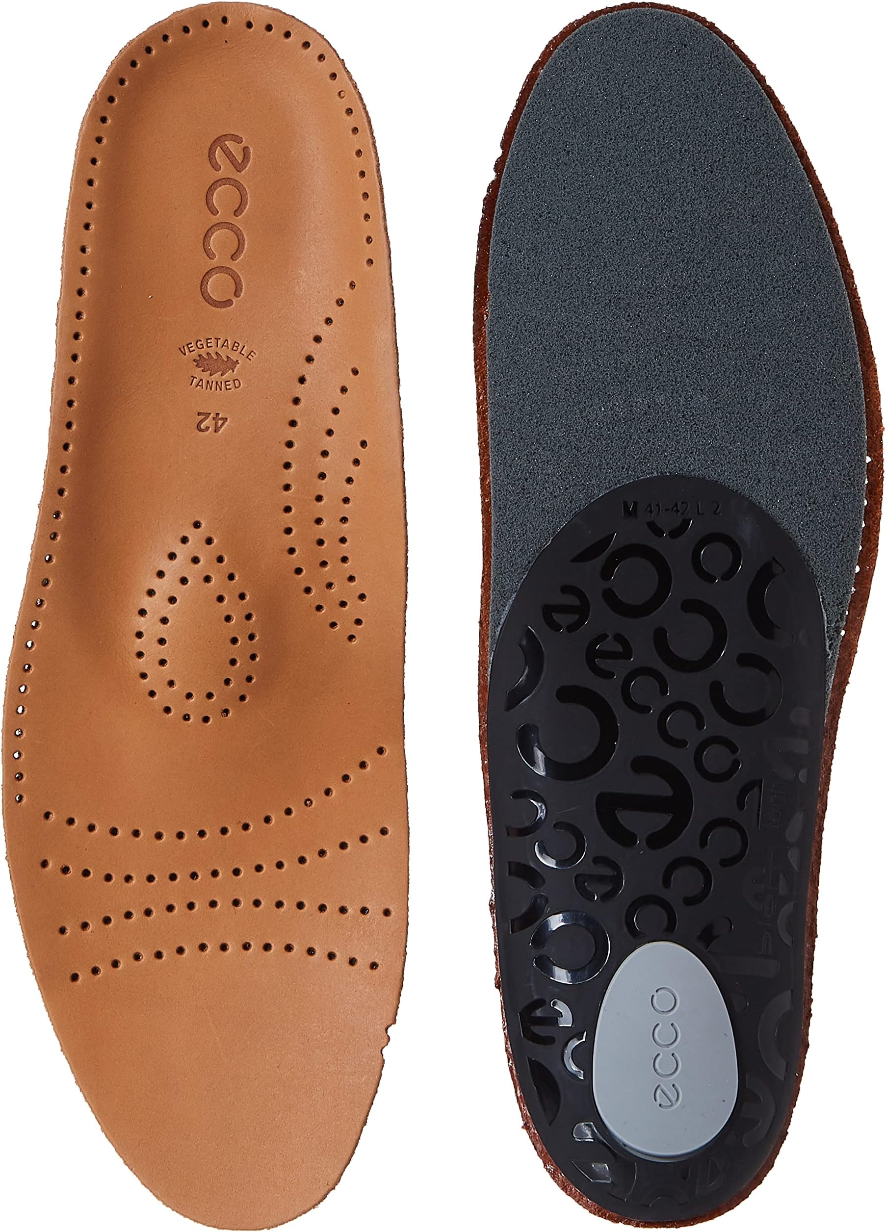 ECCO Mens Insole, Lion, 10-10.5