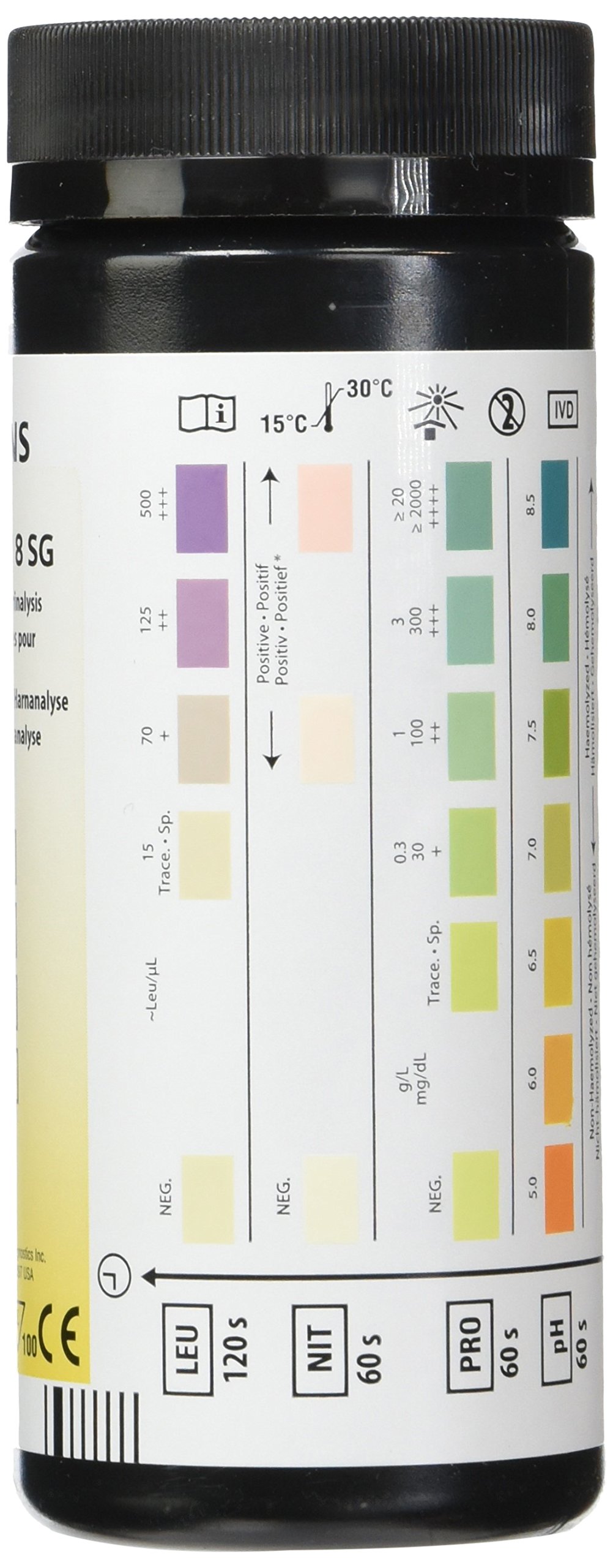 Multistix MUL60L 8SG Test Strip (Pack of 100) - Image 2