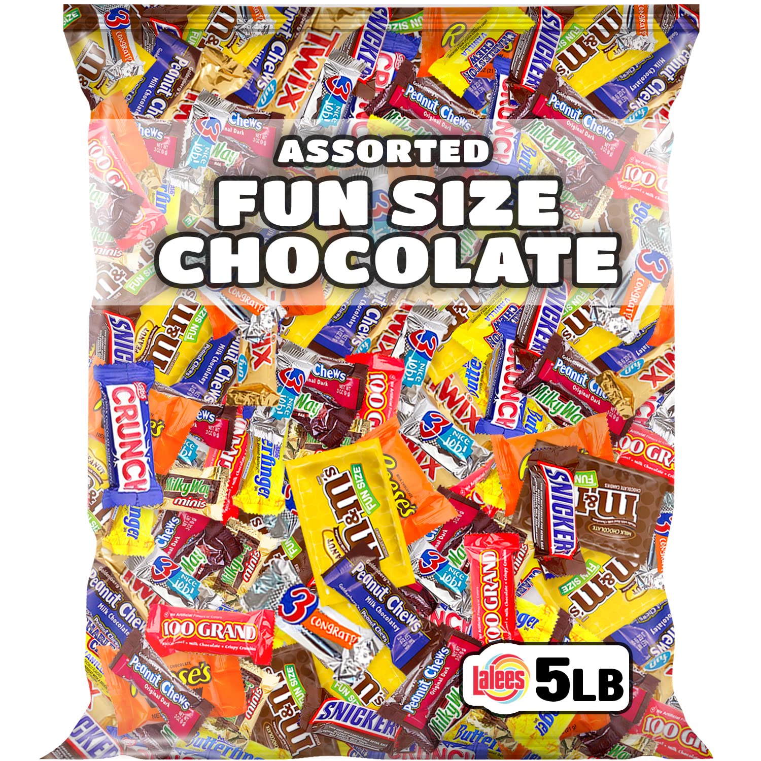 Buy Chocolate Candy Variety Pack 5 Pounds Fun Size Halloween Mix