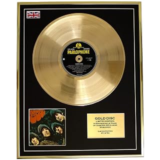 Disque d’or The Beatles/édition limitée CD / « Rubber Soul/The Beatles » - Les Beatles, Paul McCartney, John Lennon, RIngo Starr, George Harrison