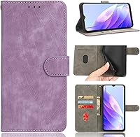 Vista 1 de Funda compatible con Honor X7, piel sintética con soporte para tarjetas, compatible con Honor Play 30 Plus/Play 30+ Flip cierre magnético, funda