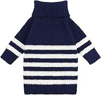 Vista 10 de Fitwarm Suéter de punto grueso para perro, ropa térmica de invierno para perros pequeños y niñas, suéter de cuello alto para perros, traje
