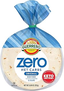 Guerrero Zero Net Carbs Original Tortillas, Street Taco Size, 14 pack