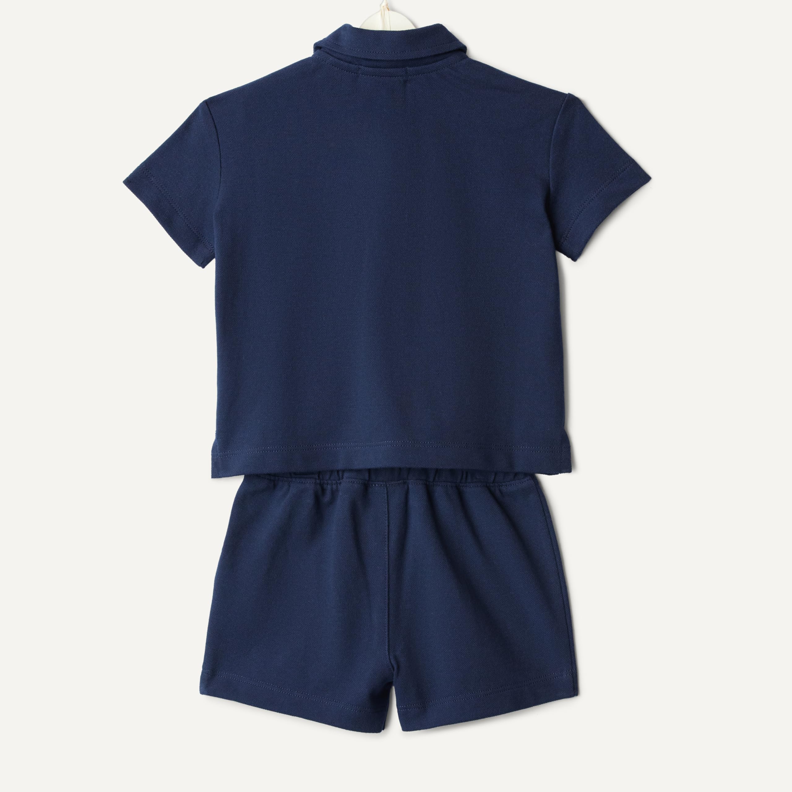 Amazon Essentials x Sofia Grainge Set da Gioco con Maglietta a Maniche Corte e Pantaloncini in Cotone Piqué Bambino