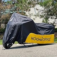 Vista 5 de HOGWORKZ® Cubierta de motocicleta para Harley Davidson Touring Street Glide Road King Electra Glide Road Glide Road Glide