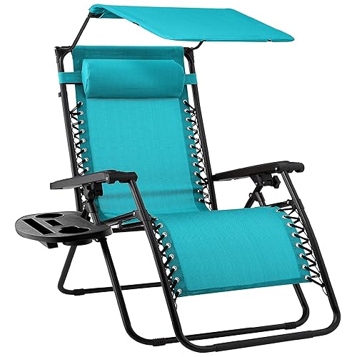 Best Choice Products Folding Zero Gravity Outdoor Recliner Patio Lounge