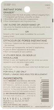 Maybelline New York Baby Skin Instant Pore Eraser Primer, 0.67 Fluid Ounce