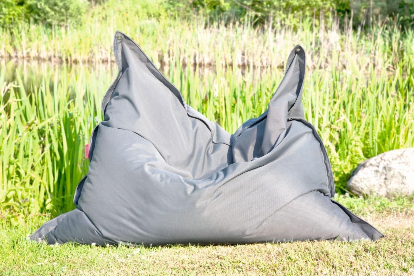 Outbag Bean bag Meadow Collection Fabric in Anthracite