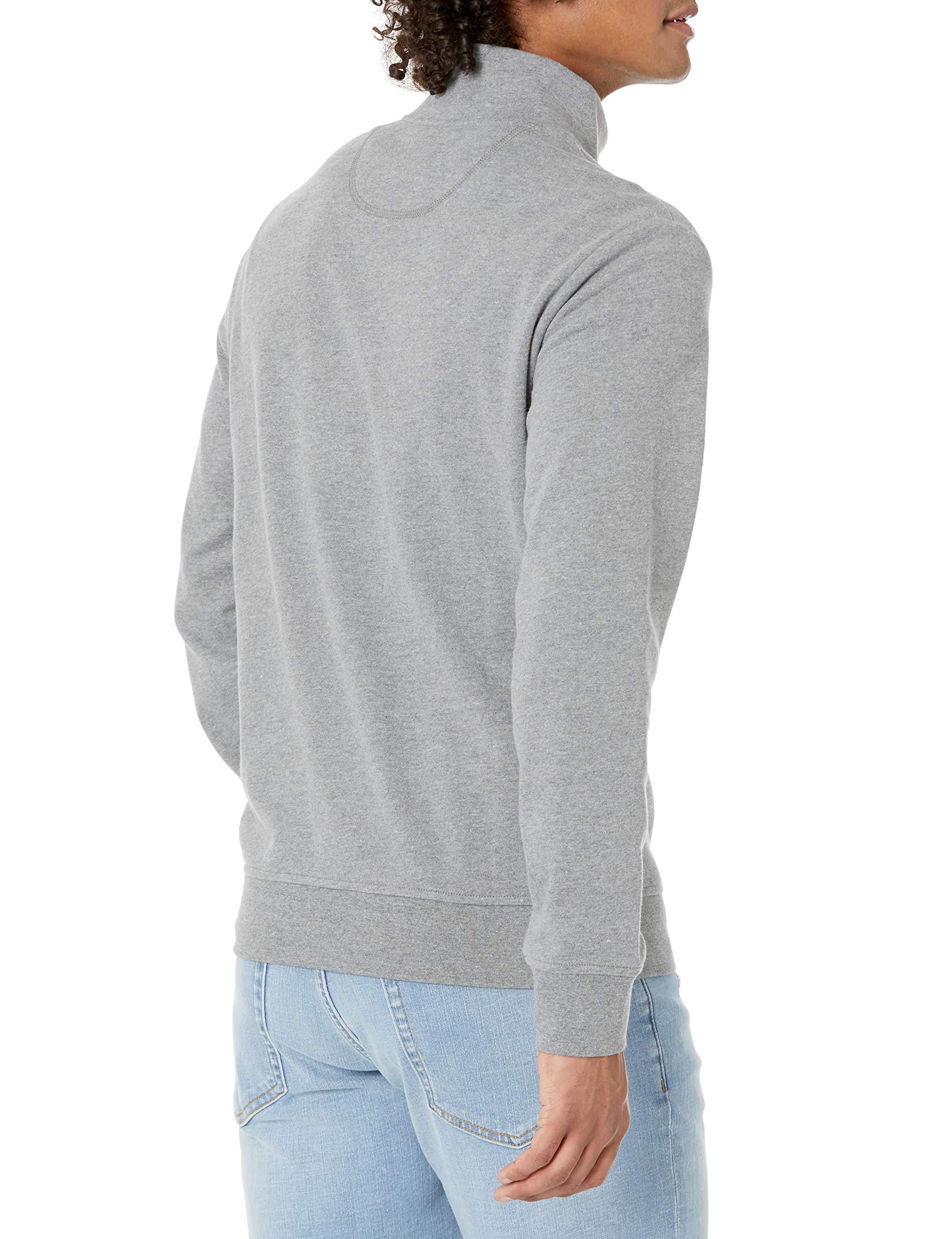 Snapklik.com : Essentials Mens Lightweight French Terry Quarter-Zip ...