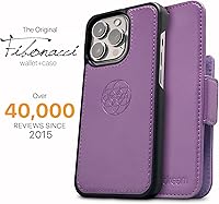 Vista 4 de Dreem Fibonacci - Funda tipo cartera para iPhone 13 Pro Max Funda desmontable de piel vegana 2 en 1 con soporte integrado, soporte para tarjetas