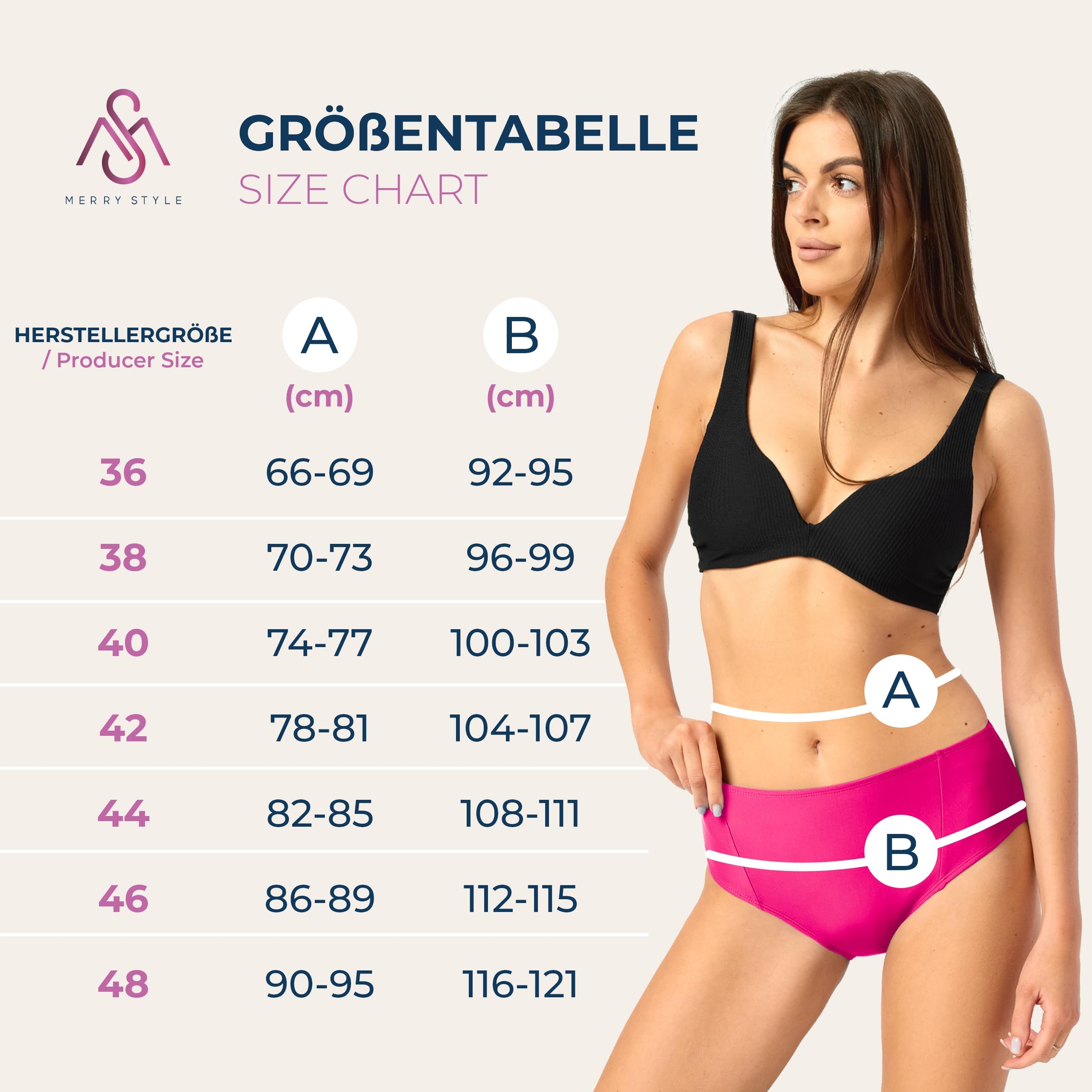 Merry Style Damskie Majtki od Bikini 18