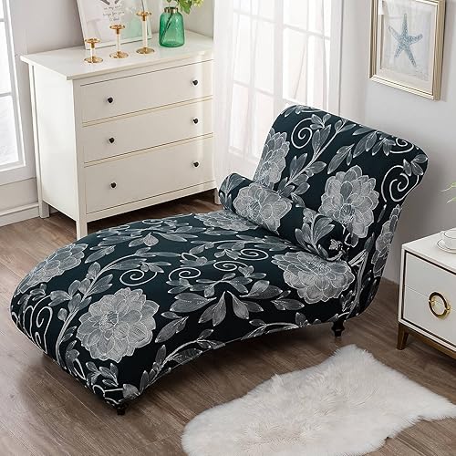 Miniatura 5 de Funda para tumbona sin brazos, funda elástica estampada para sofá reclinable para sala de estar #3, talla única