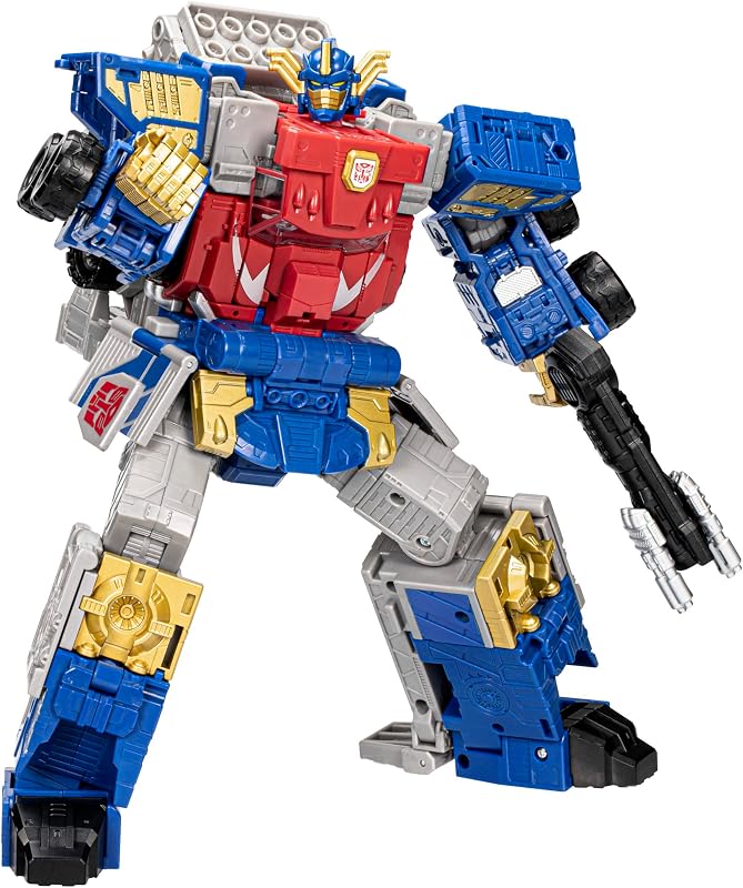 Transformers Generations Legacy Evolution, Figurine Armada Universe Optimus Prime Classe Commandant de 19 cm, pour Filles et garçons, à partir de 8 Ans