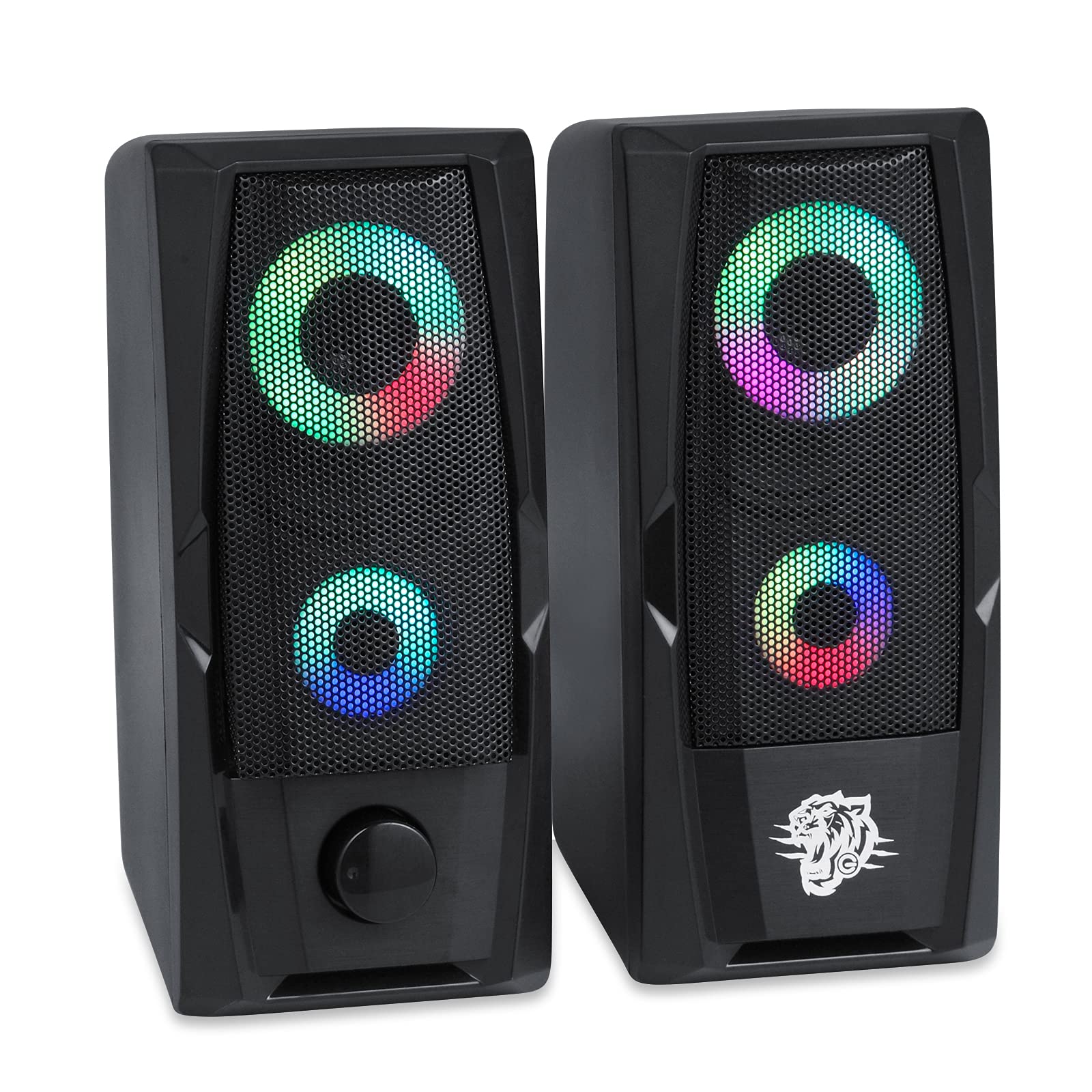 Enter RGB Blaster USB Gaming Speaker with 10W Output, RGB Rainbow 7 Colors LED Backlight, Black (B09BVVFW3N) Amazon Price History, Amazon Price Tracker