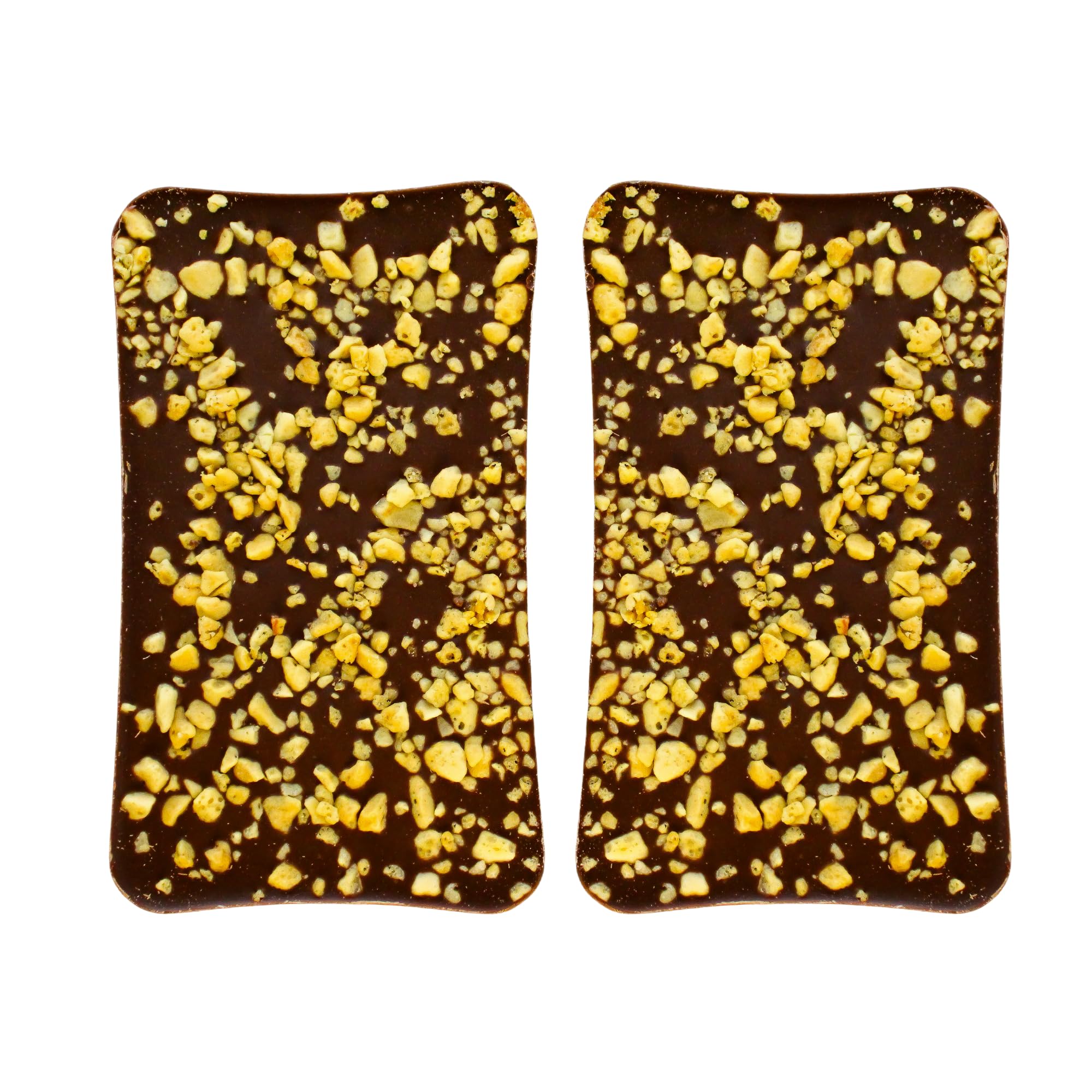Cocoa Libre Honeycomb Duo - Vegan, Dairy-Free, Nut-Free, Gluten-Free Chocolate Bars - Creamy Honeycomb Flavour, 200g