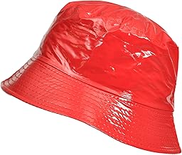 TOUTACOO, Rain Hat, Rain Bob, Waterproof Vinyl Waxed Look