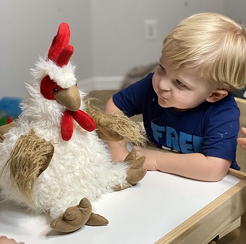 Miniatura 6 de Mary Meyer FabFuzz - Juguete suave de peluche, gallo, 16 pulgadas