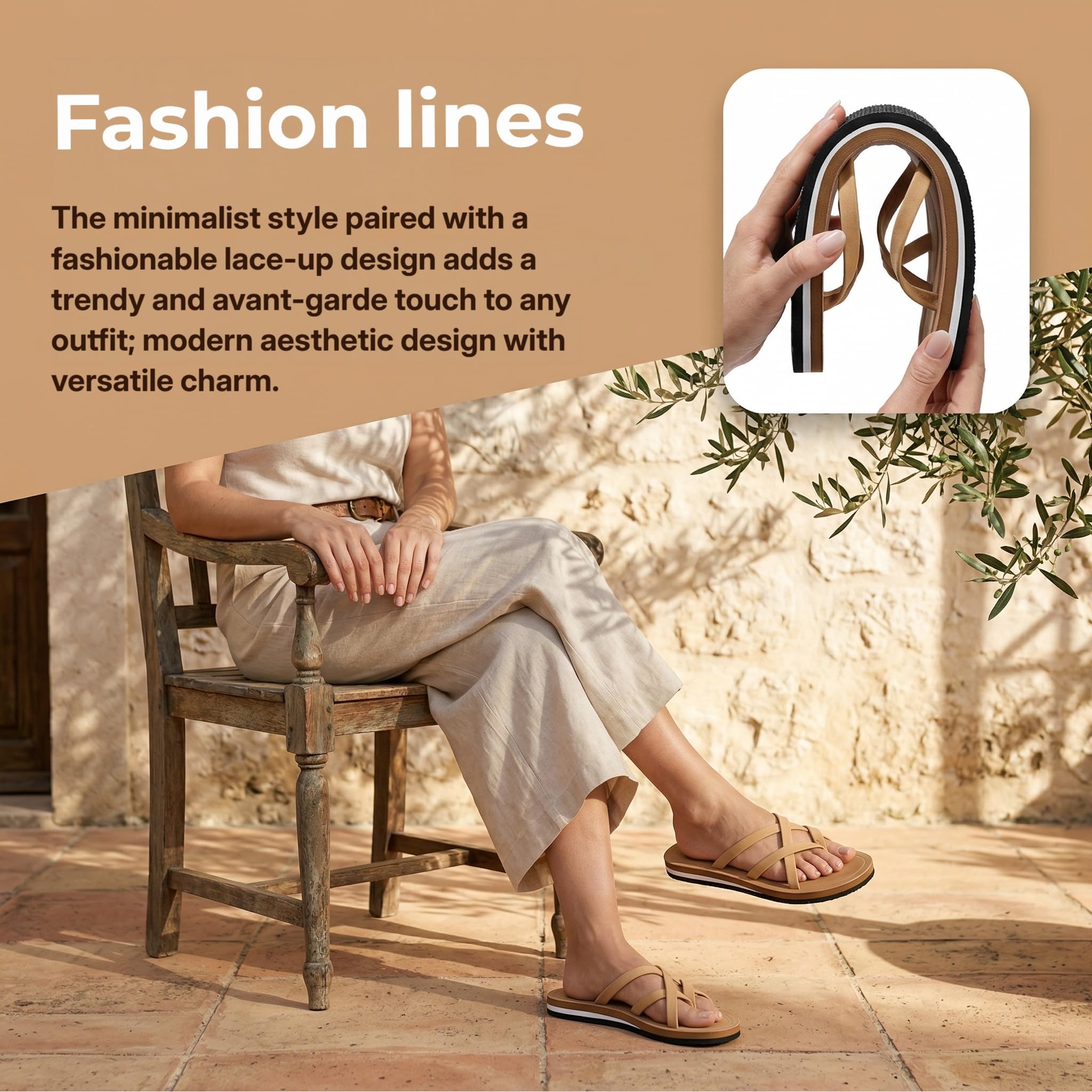 TARELO Chanclas Verano para Mujer Slides Tamaño 36-41
