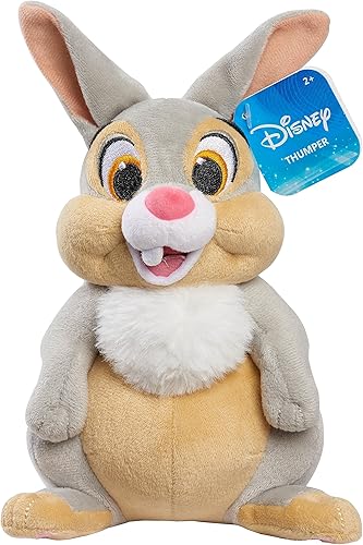 Miniatura 2 de Disney Classic Just Play - Puf coleccionable de 8.75 pulgadas, pulgar, conejo, felpa súper suave, juguetes para niños de 2 años en adelante