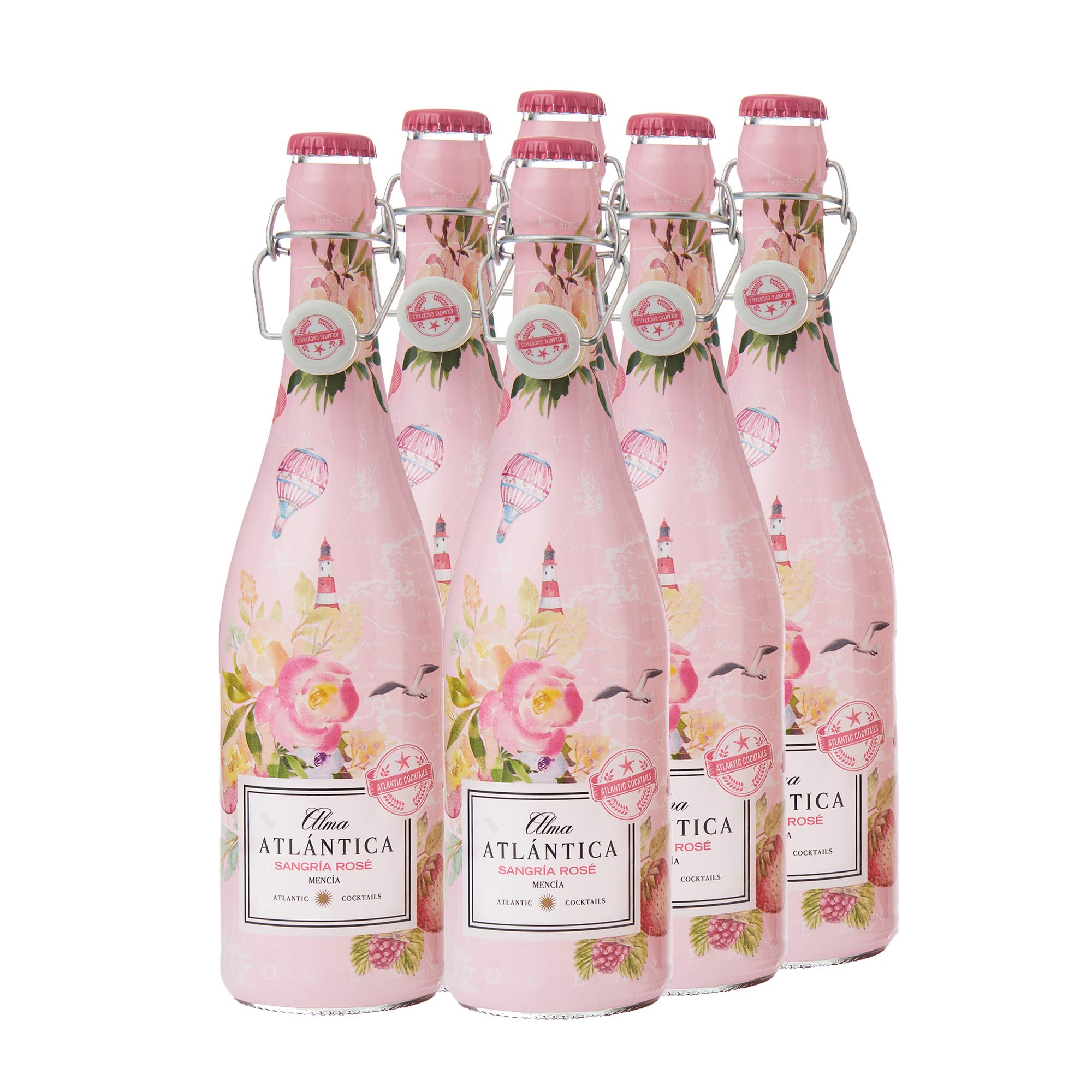 Alma Atlántica Sangría Rosada premium - 6 x 750 ml