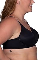 Vista 2 de Vanity Fair Brasier de realce de espalda completa para mujer, tela elástica en 4 direcciones, copas ligeramente forradas hasta H