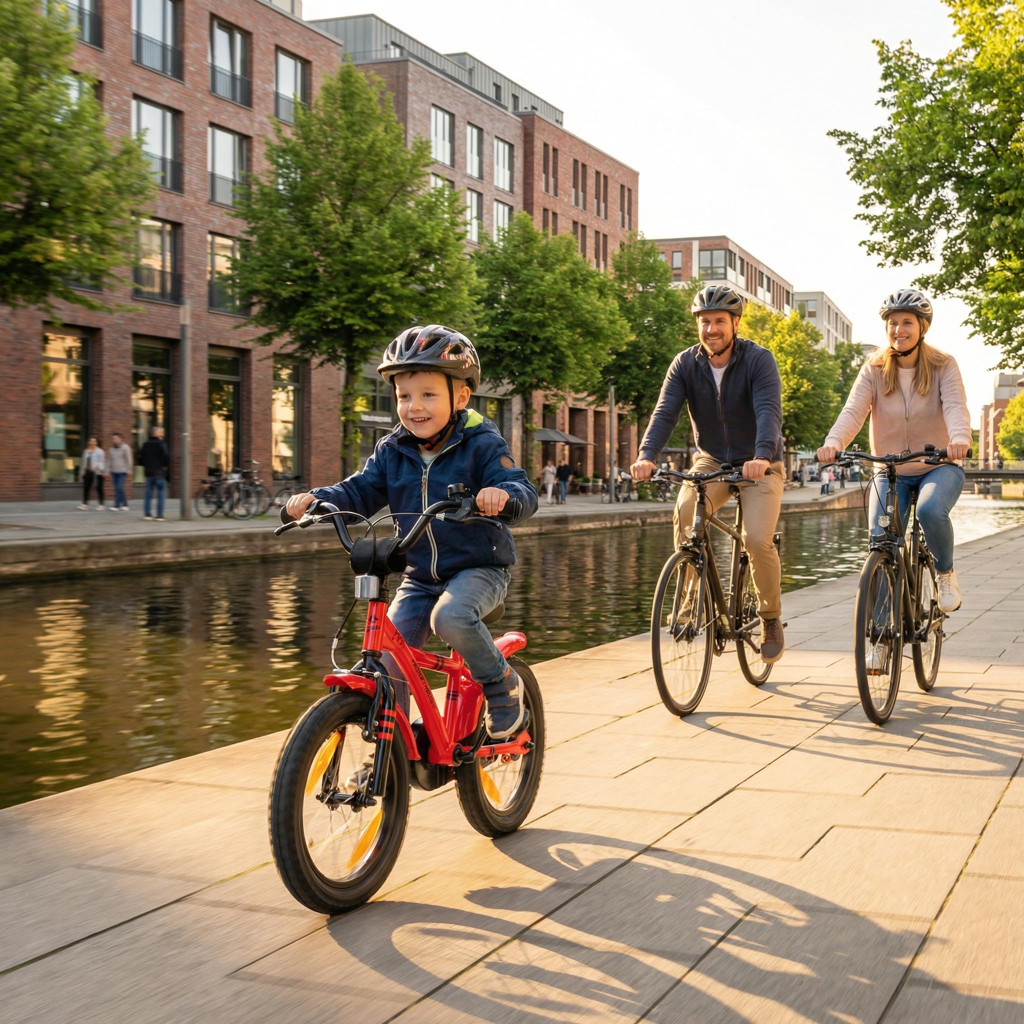 PROMETHEUS BICYCLES Velo Enfant 4 Ans Garcon vélo Fille 14 Pouces a Roulette pour 3 a 5 Ans - BMX en Rouge