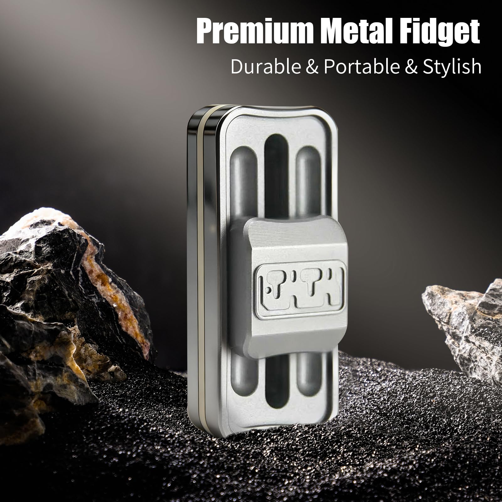 Fidget Toys Erwachsene,Metall Slider Magnet,Slider EDC Fidget,Haptische Dekompression,zappelspielzeug,Anti Stress Geschenke für Herren,Sensorisches Spielzeug für ADHS