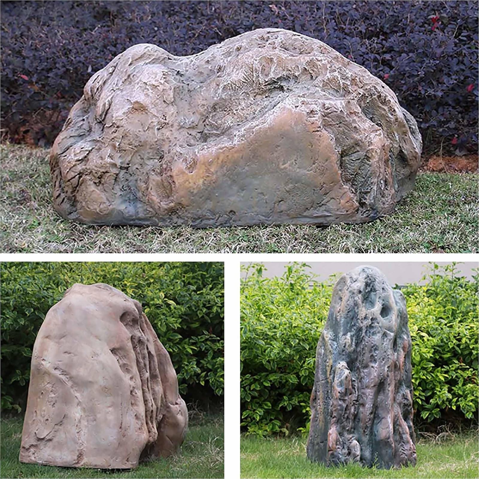 Copertura impermeabile in fibra di vetro cava, ornamenti in pietra sintetica per decorazione acquario
