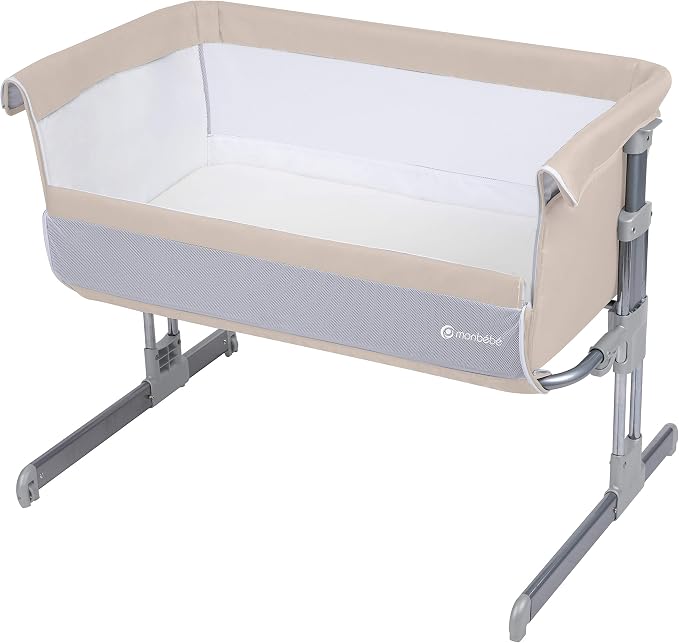 Mon Bebe Lit Berceau Cododo 2 En 1 De La Naissance A 9 Mois Beige Jusqu A 9 Kg Amazon Fr Bebe Et Puericulture