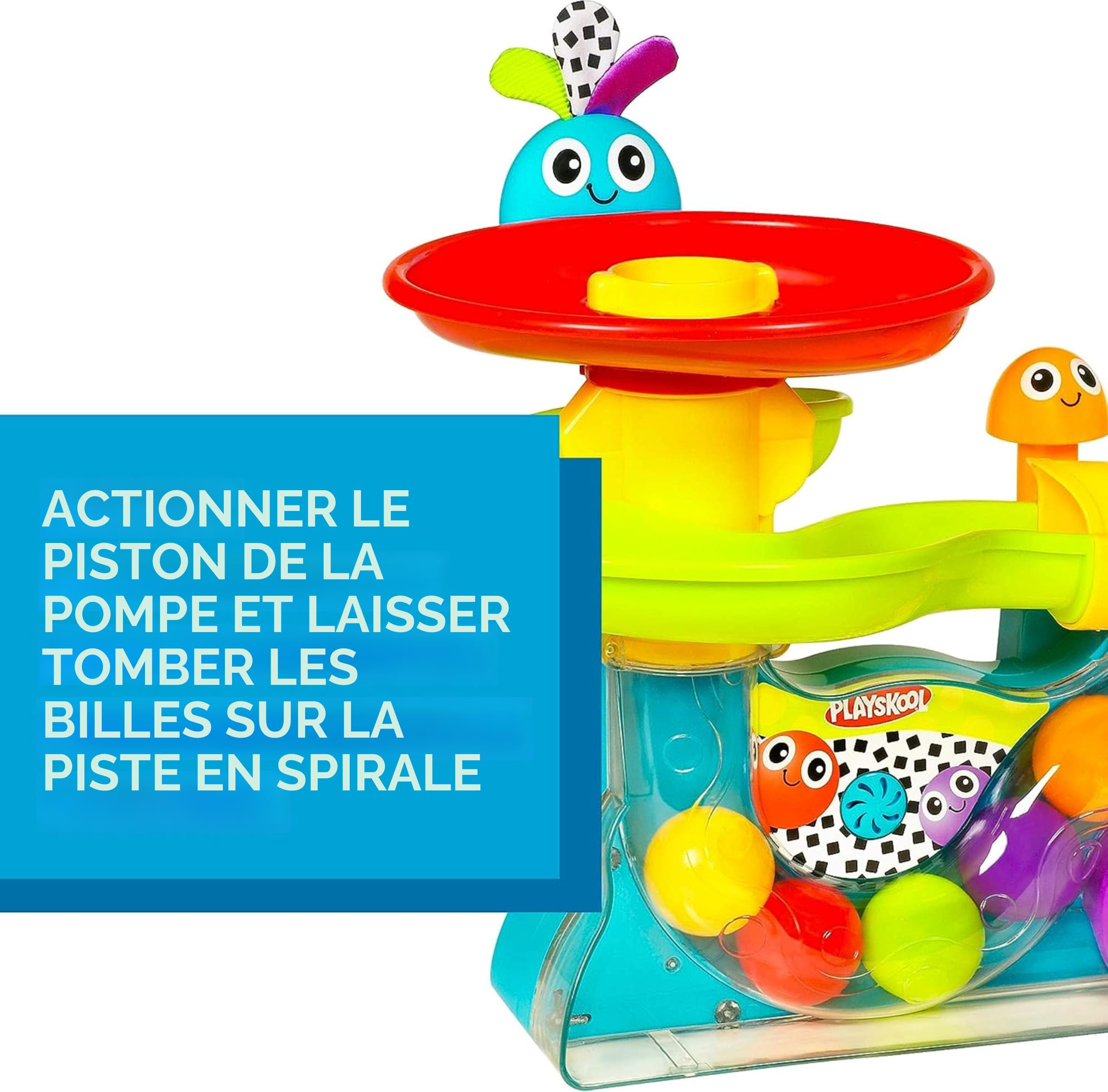 Playskool - Barils et Blocs à Empiler et à Emboîter - Jouet bebe Éveil et Premier Age Exclusivité sur