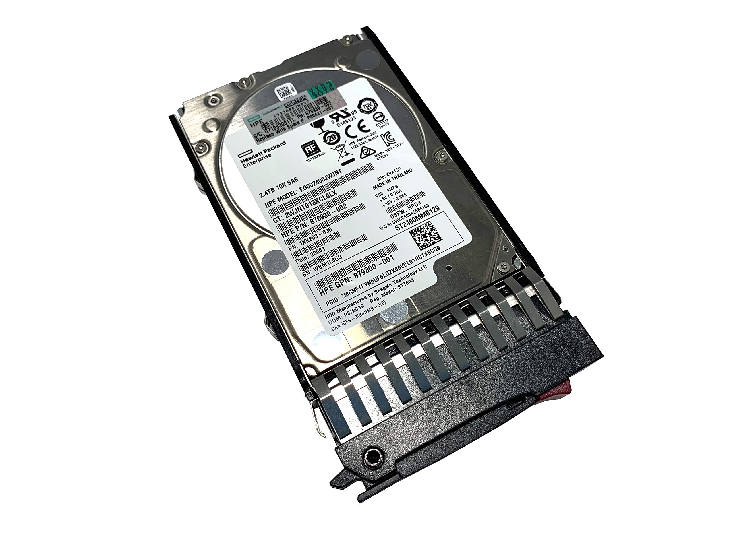 Disco rigido MSA originale HPE P00441-001 MSA 2,4 TB 2,5" Serial Attached SCSI (SAS) SFF 12G Dual Port 512e Enterprise (ENT) Hot-Plug 10K MSA - ITPS Italia