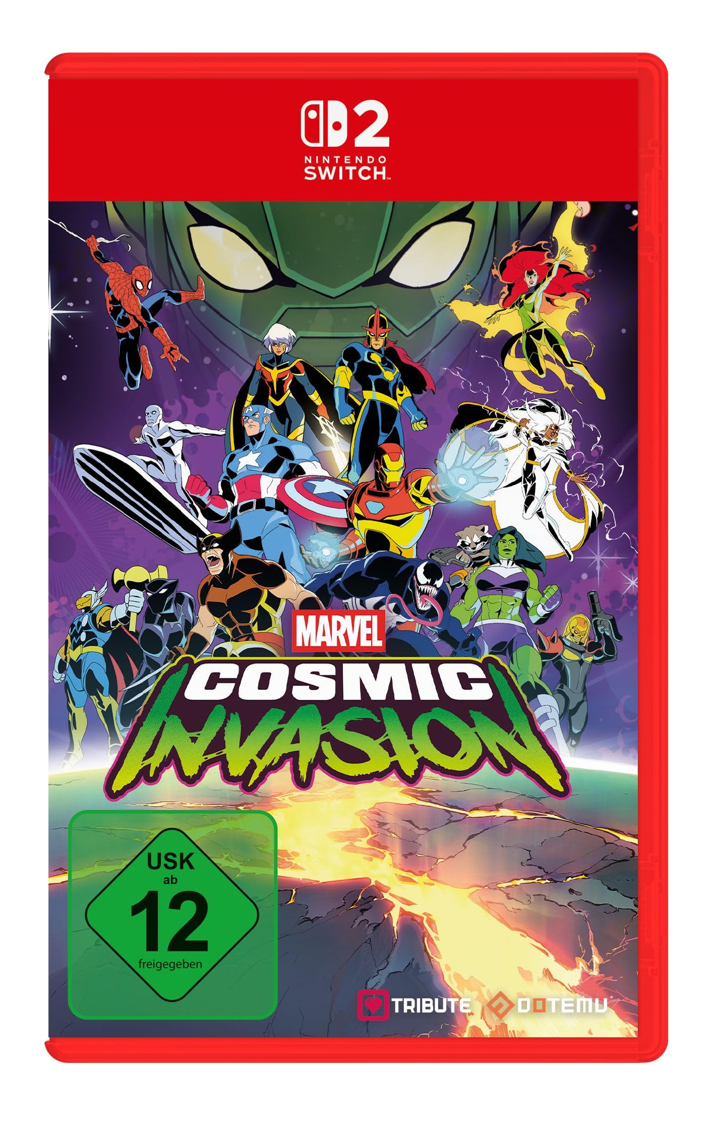 Marvel Nintendo Switch Game Marvel Cosmic Invasion – Action Superhelden, NEU OVP Vorbest.