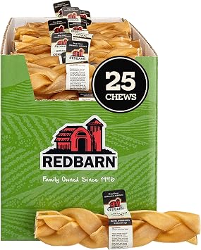 Redbarn Pet Products Collagen Braid - Small, Pack of 25
