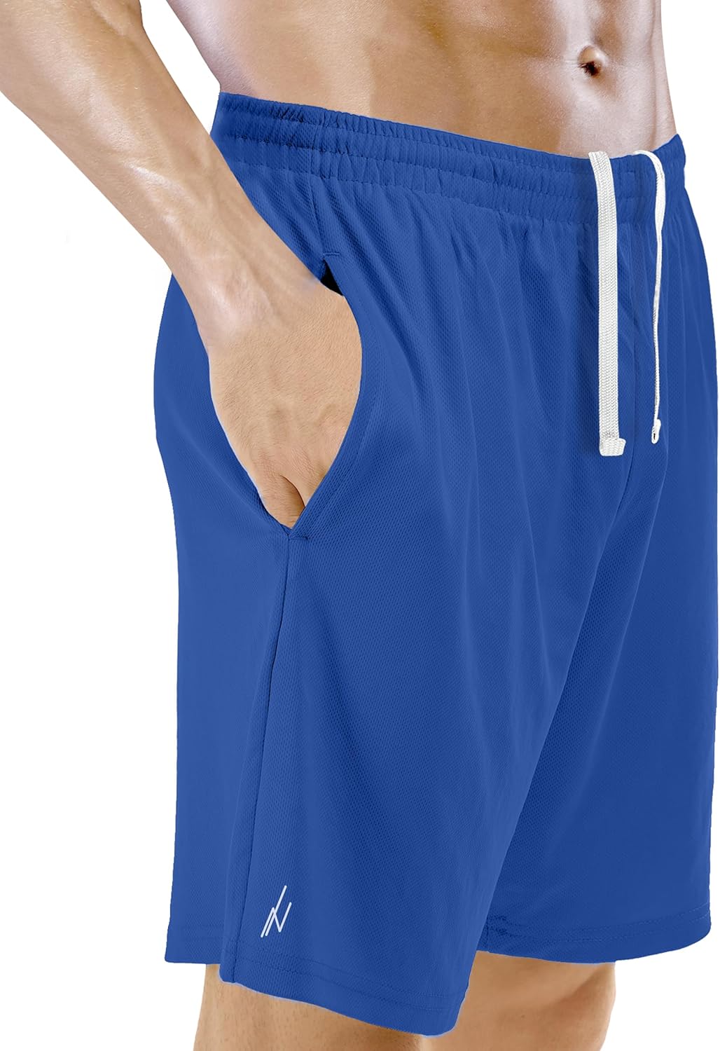 NY Threads 5 Pack Men's Athletic Shorts Quick Dry Loose-Fit Lightweight Running Workout Gym Shorts with Pockets - Image 2