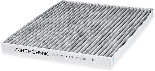 Miniatura 240 de AirTechnik Filtro de aire de cabina CF11670 con carbón activado Compatible con Ford Ecosport 2018-2022, Fiesta 2011-2019 - BE8Z-19N619-A
