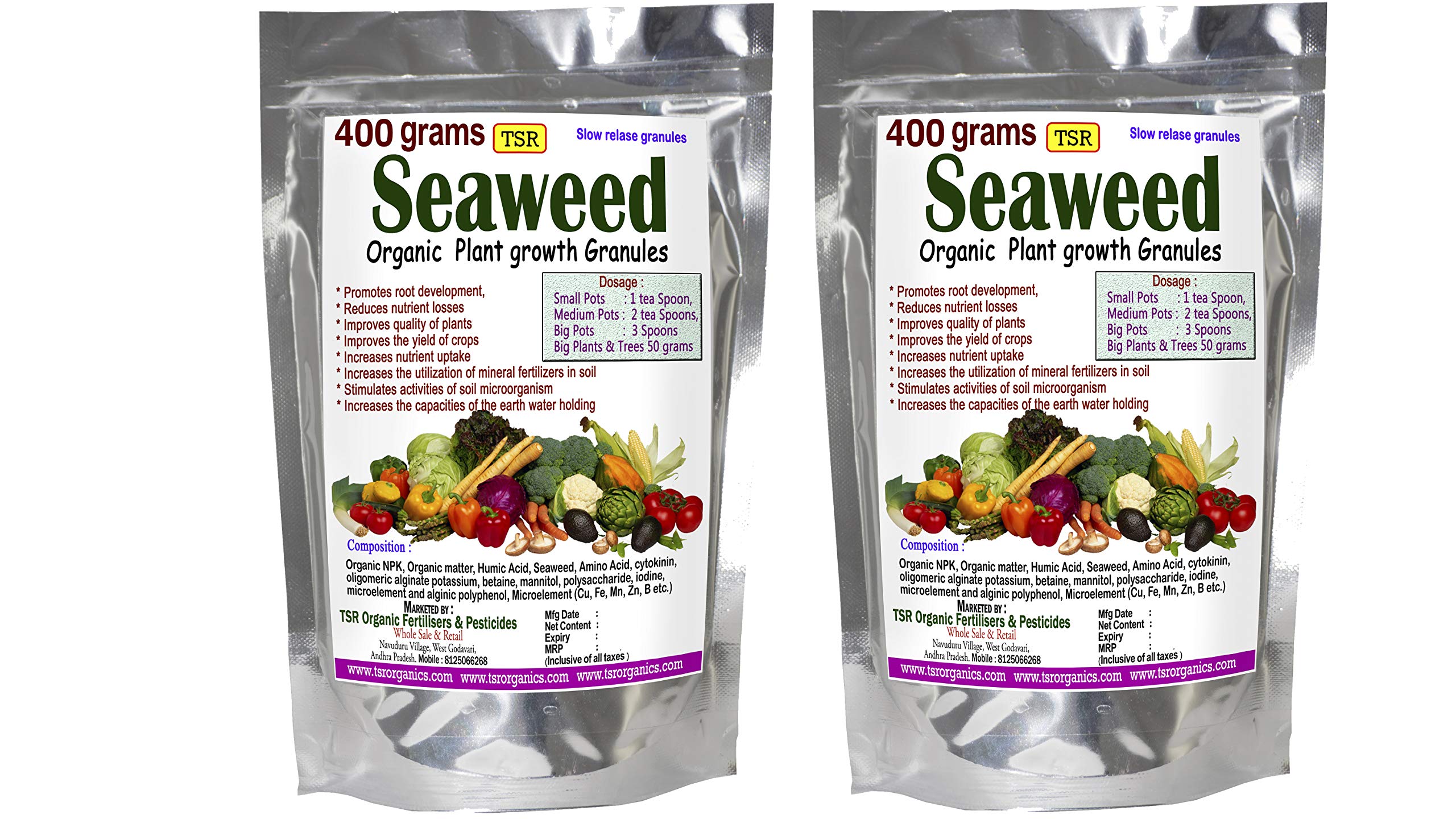 See full amazon price history chart for TSR Garden Store Seaweed micronutrient granules (400 + 400 Grams) Multi purpose Organic Fertilizer for Vegetable, fruits, flowers & leafy Plants TSR Garden Store Seaweed micronutrient granules (400 + 400 Grams) Multi purpose Organic Fertilizer for Vegetable, fruits, flowers & leafy Plants (B083SBGHXM) Amazon Price History, Amazon Price Tracker