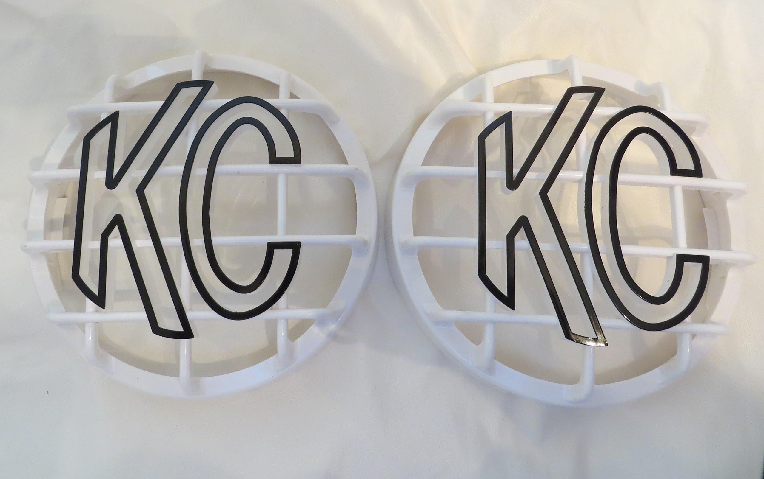 KC HiLiTES 6" Grill Guards KC Light Covers, Solid Orange