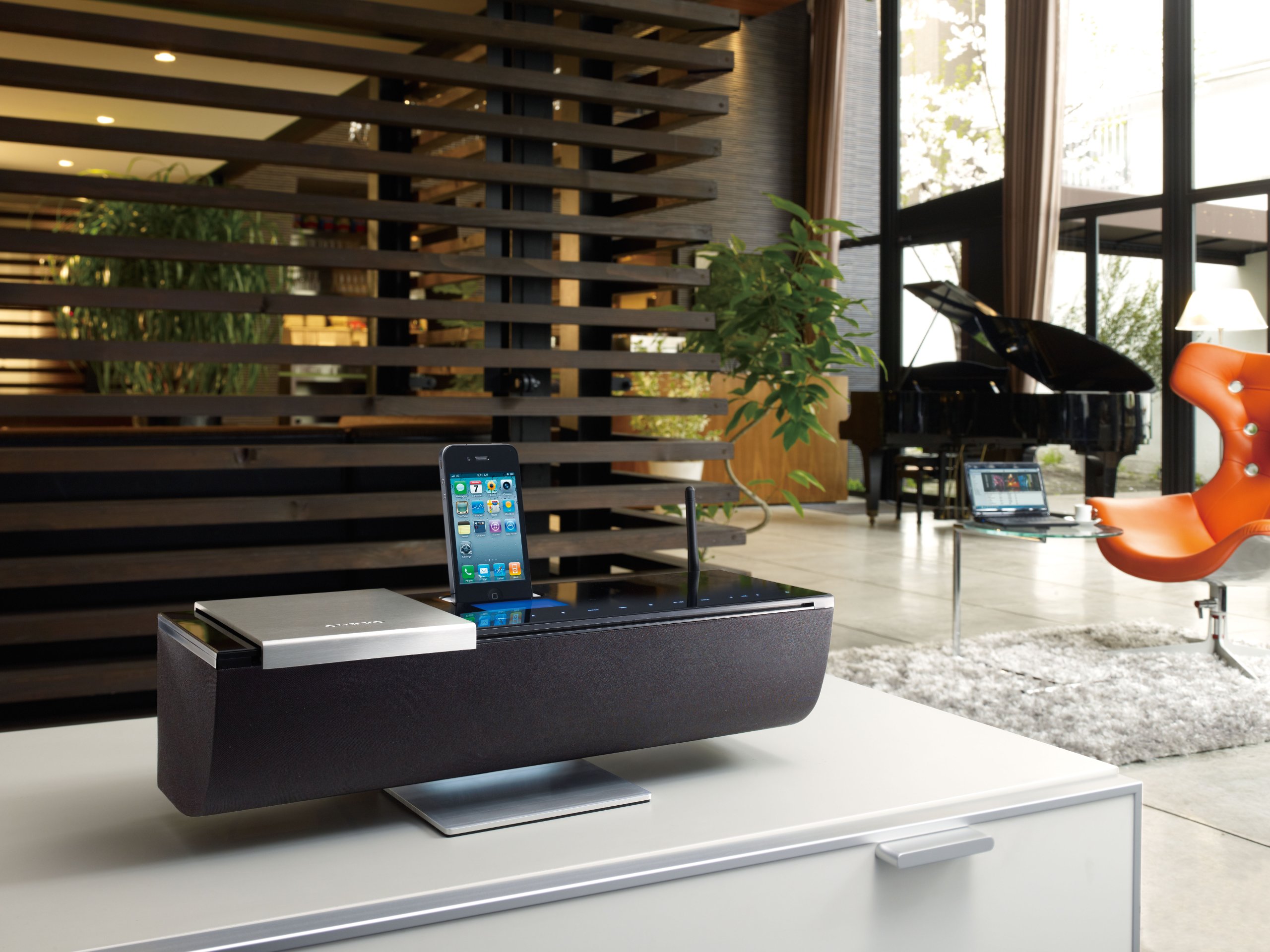 Onkyo ABX-N300 WLAN-Musiksystem für Apple iPad/iPhone (AirPlay