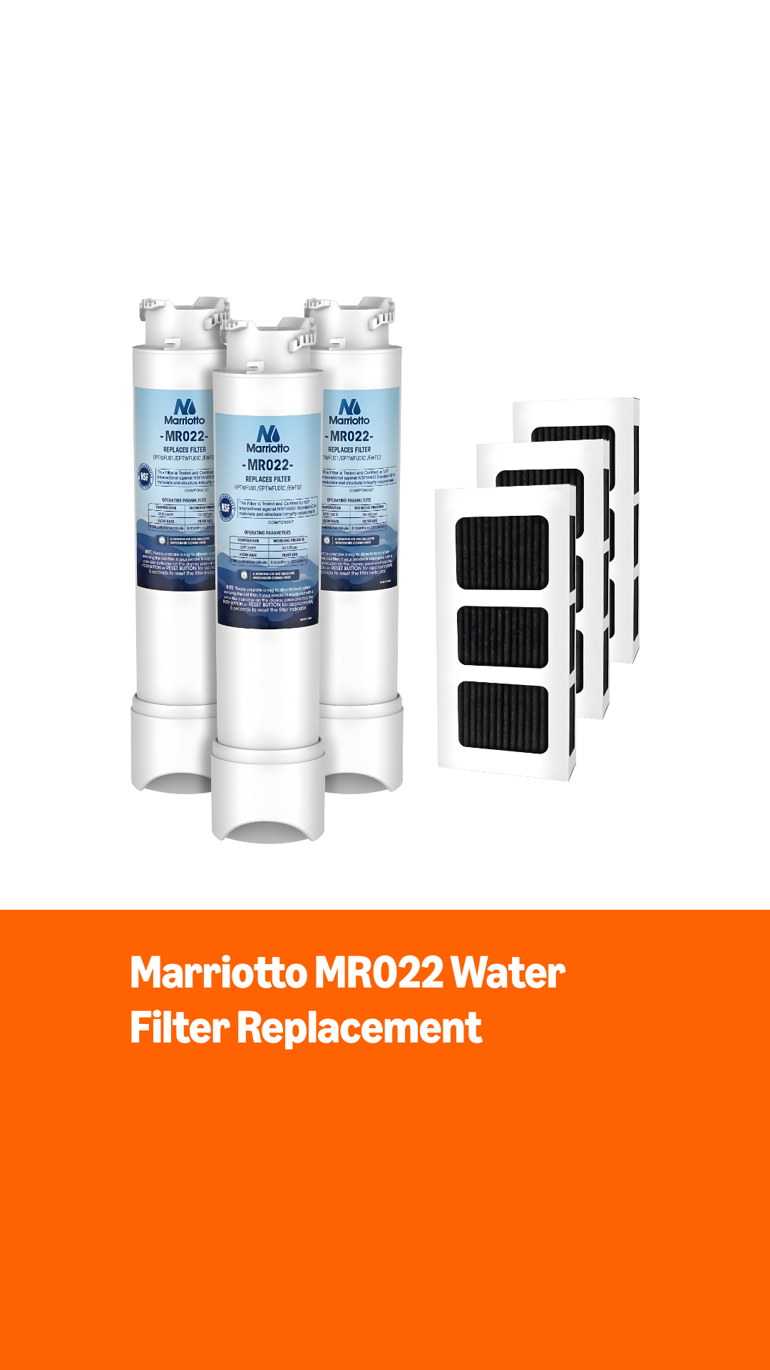 Amazon.com: MARRIOTTO MR022 Water Filter, Compatible with
