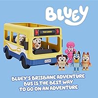 Vista 2 de Bluey Bus + Mates, figuras de 2.5-3 pulgadas Exclusivo de Yaxa