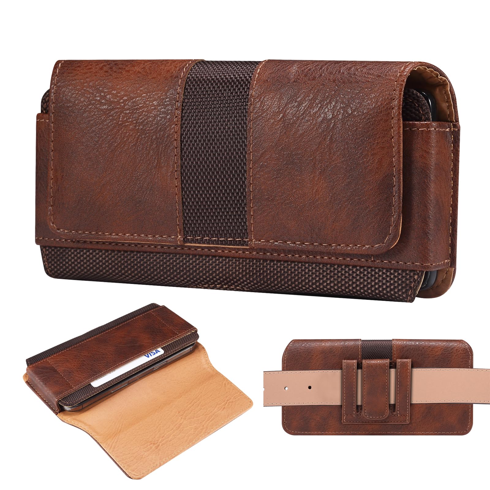 BECPLT Étui De Téléphone En Cuir Pour Galaxy S23+, S22+, Note 20 Ultra