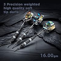 Vista 6 de Viper Dardos de punta suave de hielo negro