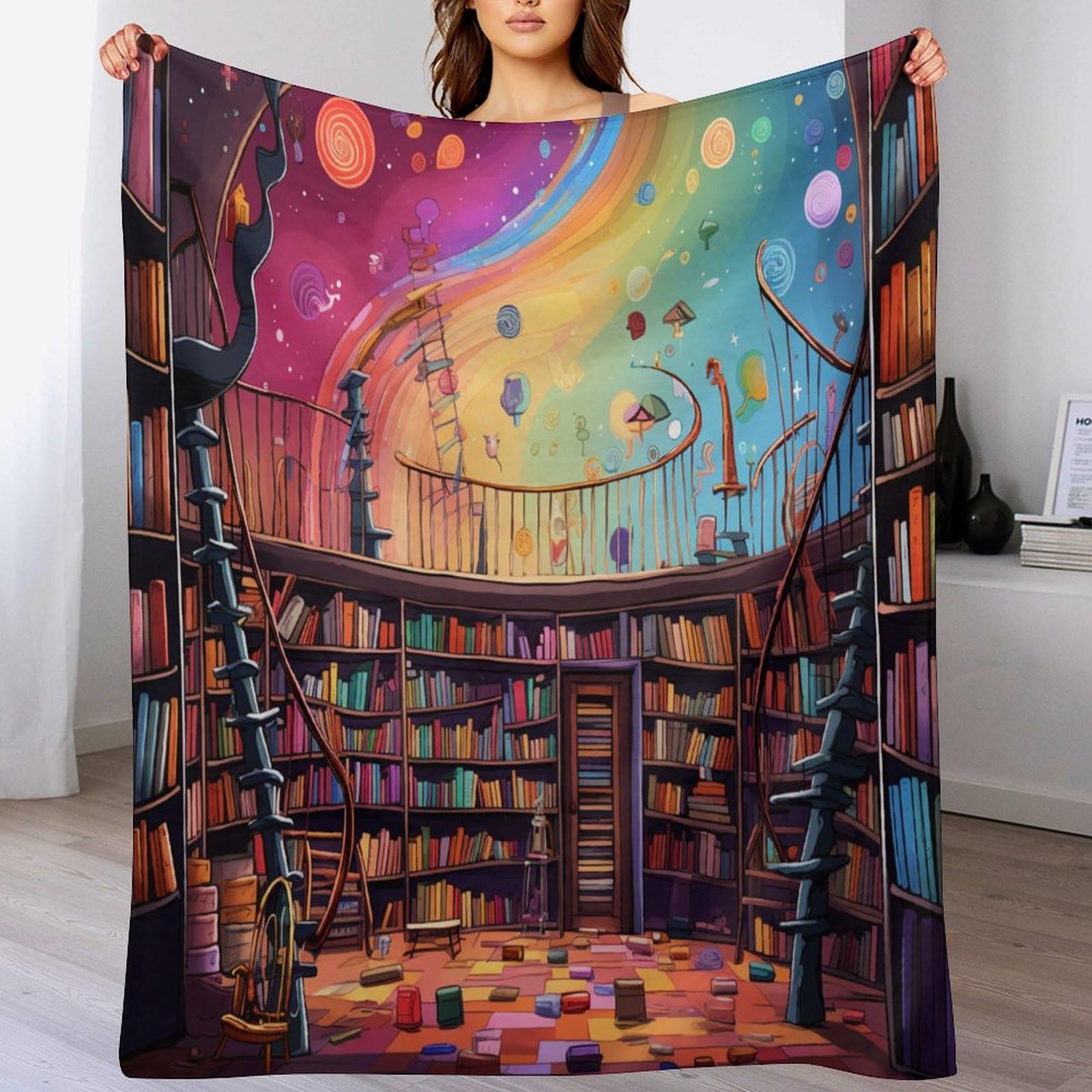 Couverture de canapé salon super douce et moelleuse en flannel thermique 180×200